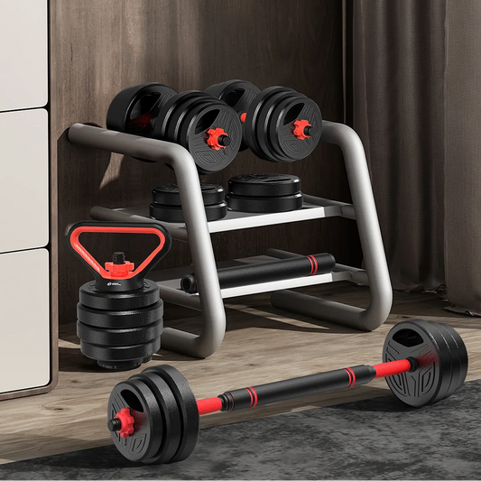3-in-1 Dumbbell Barbell Set