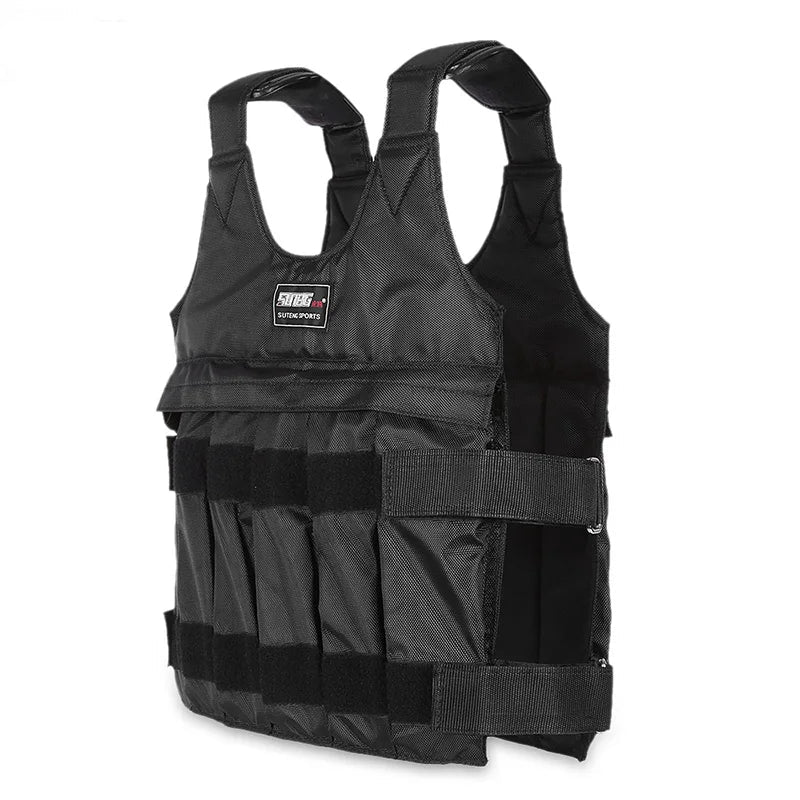 Adjustable Weighted Vest for Fitness, Boxing, and Running