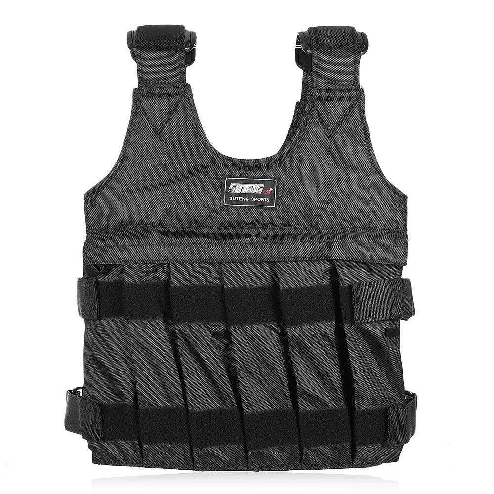 Adjustable Weighted Vest for Fitness, Boxing, and Running