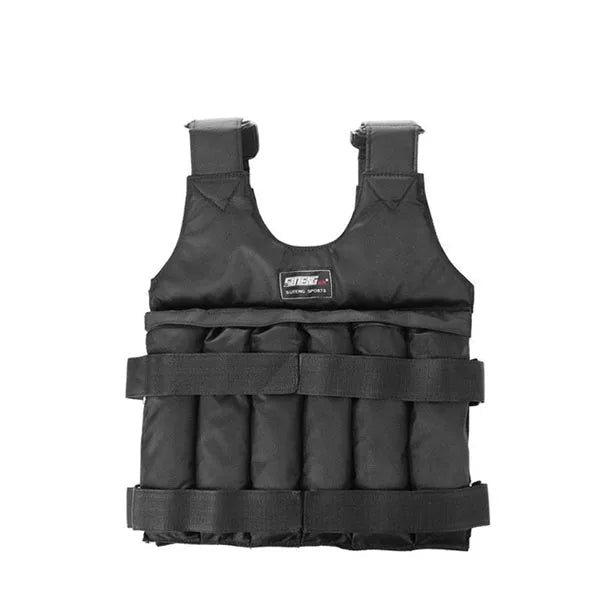 Adjustable Weighted Vest for Fitness, Boxing, and Running