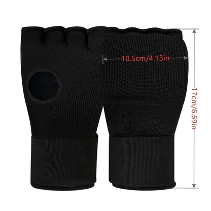 MMA Half-Finger Boxing Gloves with Thickened Foam Padding