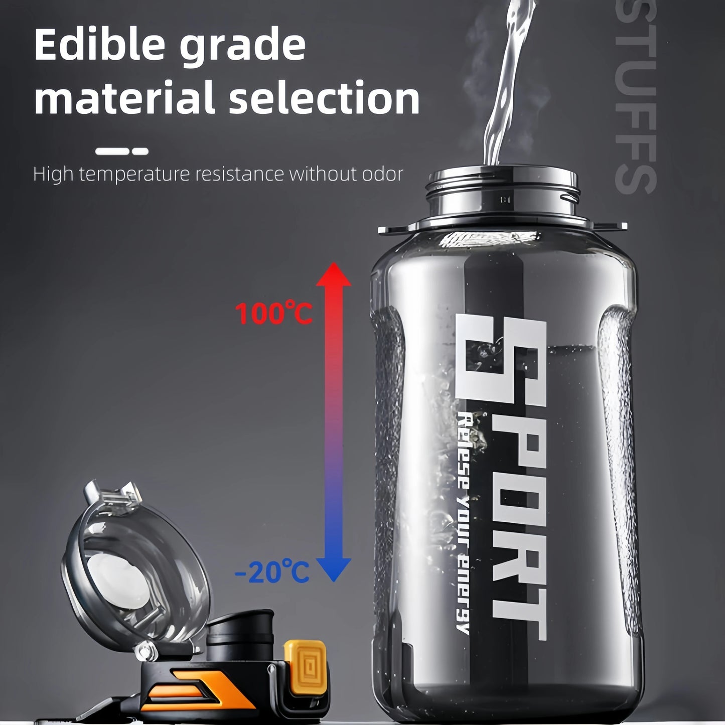 Large Capacity Sports Water Bottle