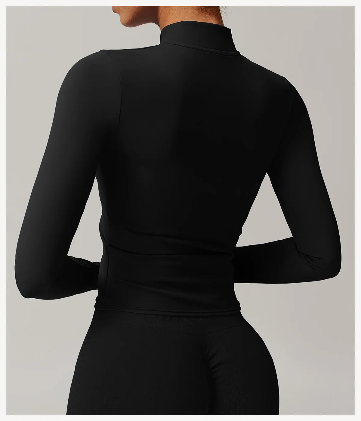 Women’s Yoga Long Sleeve Zip Sports Jacket