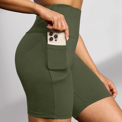 High Waisted Biker Shorts for Women