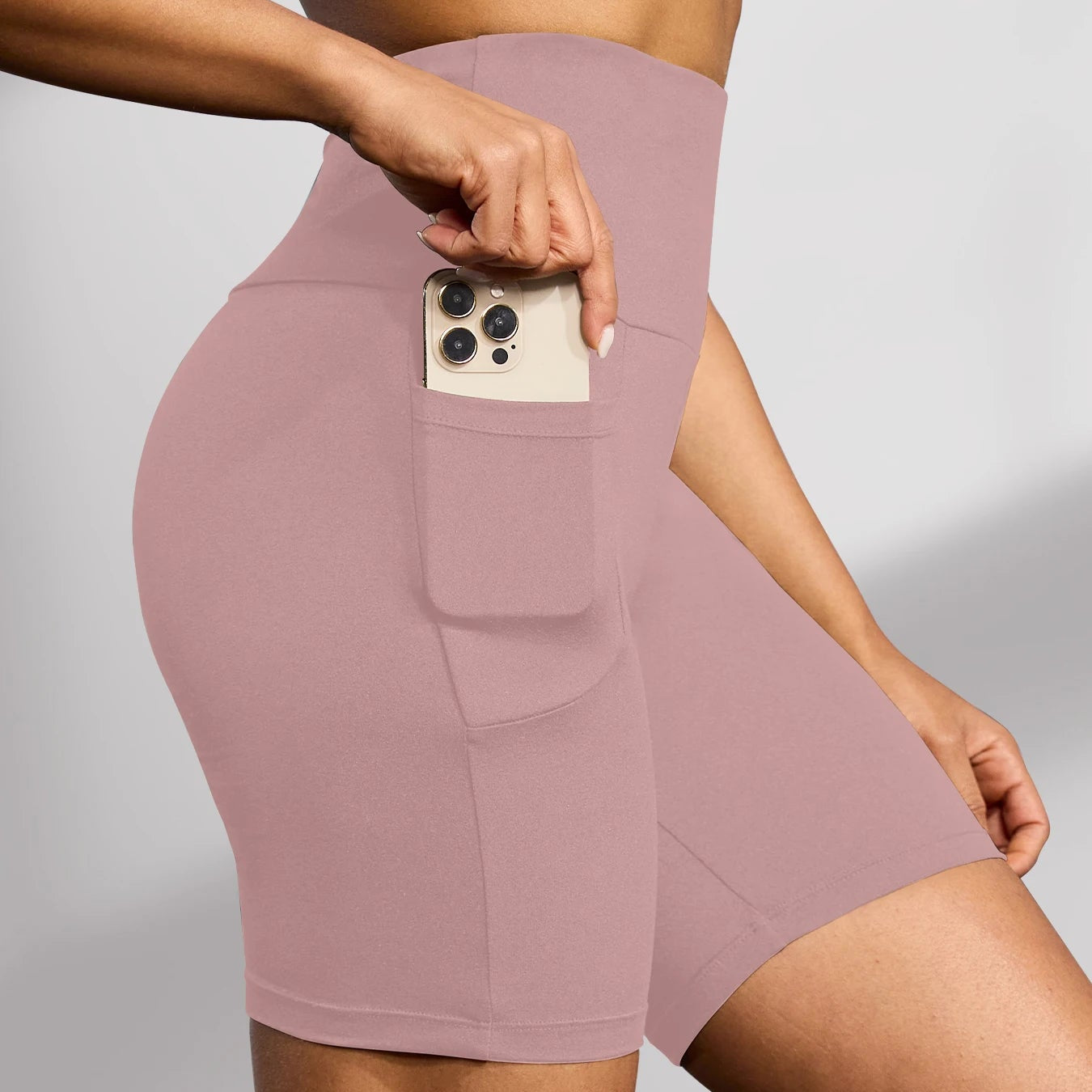 High Waisted Biker Shorts for Women