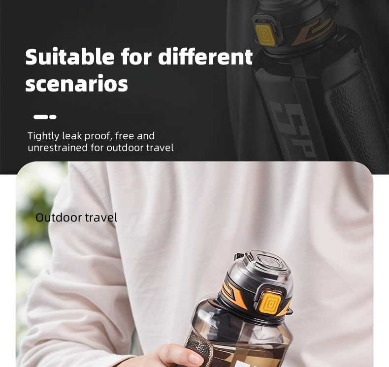 Large Capacity Sports Water Bottle