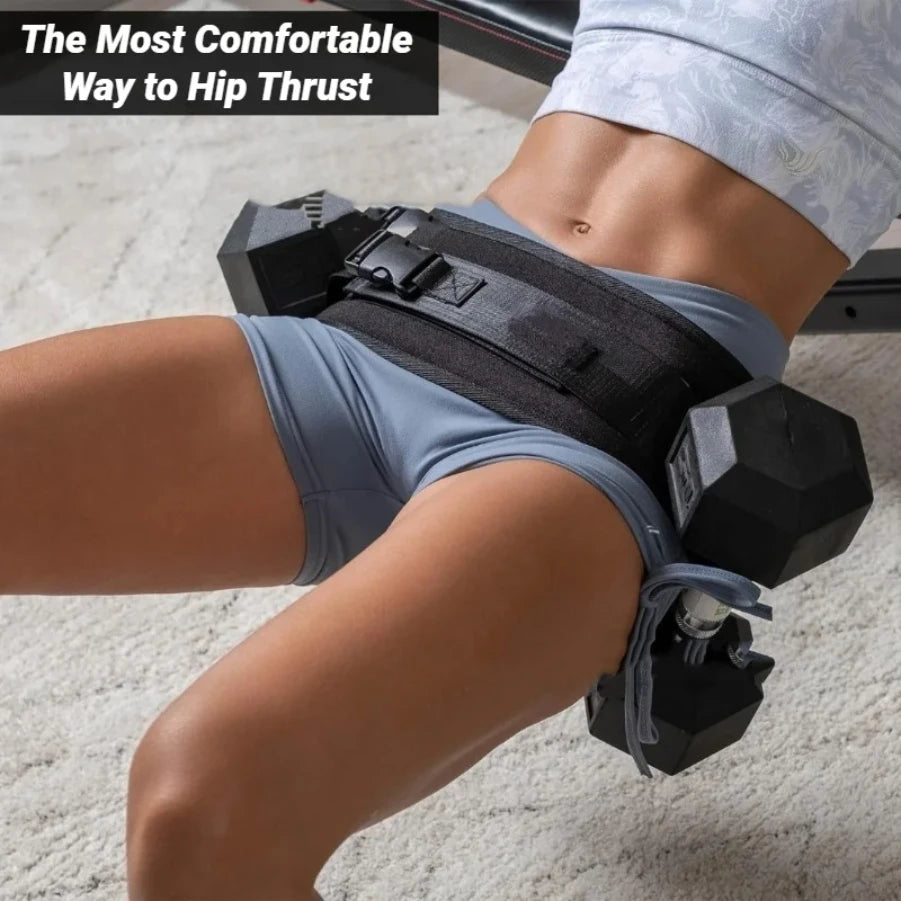 Dumbbell Hip Thrust Weight Belt