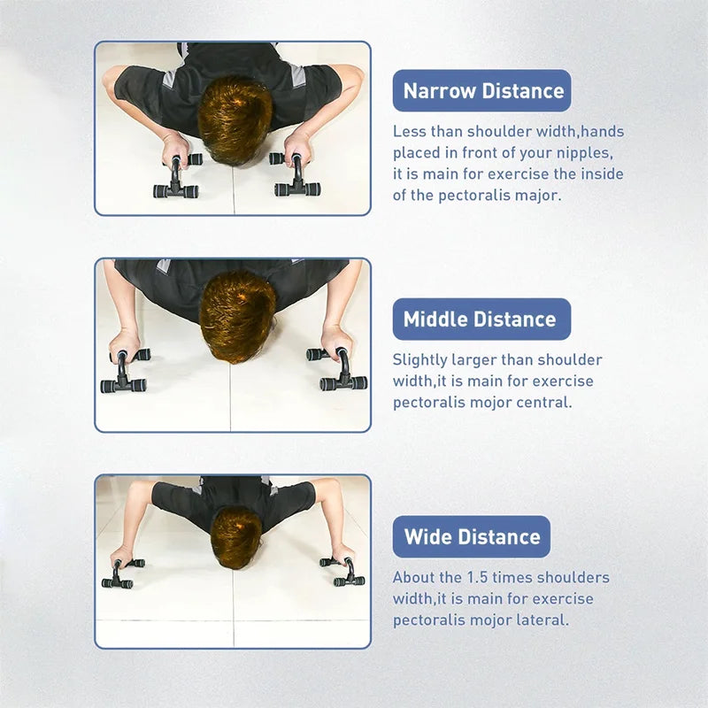 U-Shaped Push-Up Bars