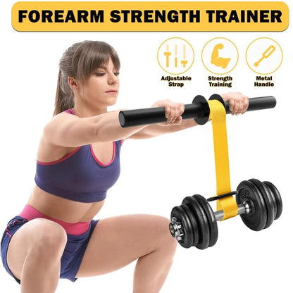 Forearm Strength Trainer Wrist Roller