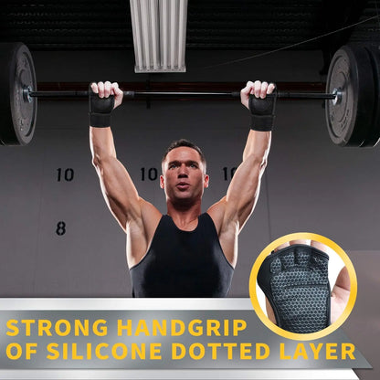 Weight Lifting Wristband Gloves