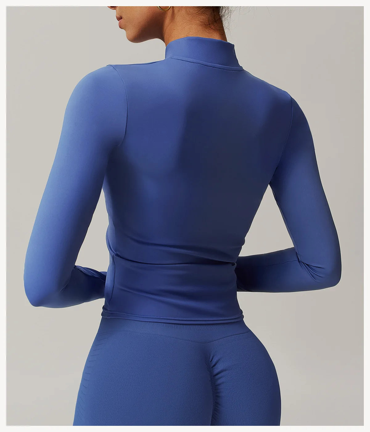 Women’s Yoga Long Sleeve Zip Sports Jacket