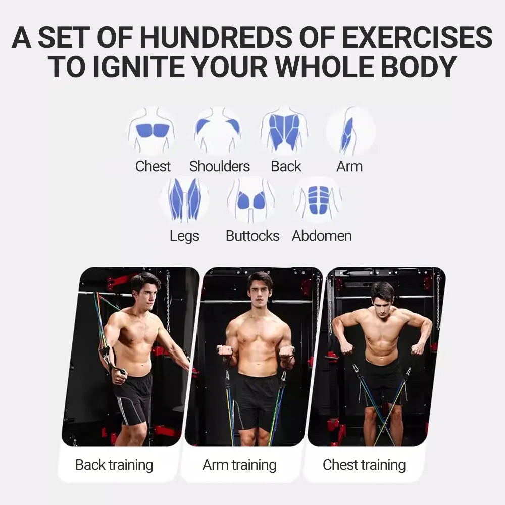 Adjustable Resistance Bands Set