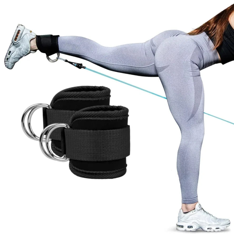 Double D-Ring Cable Ankle Straps
