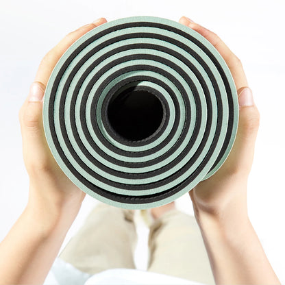 TPE Yoga Mat – Non-Slip Home Fitness Sports Mat