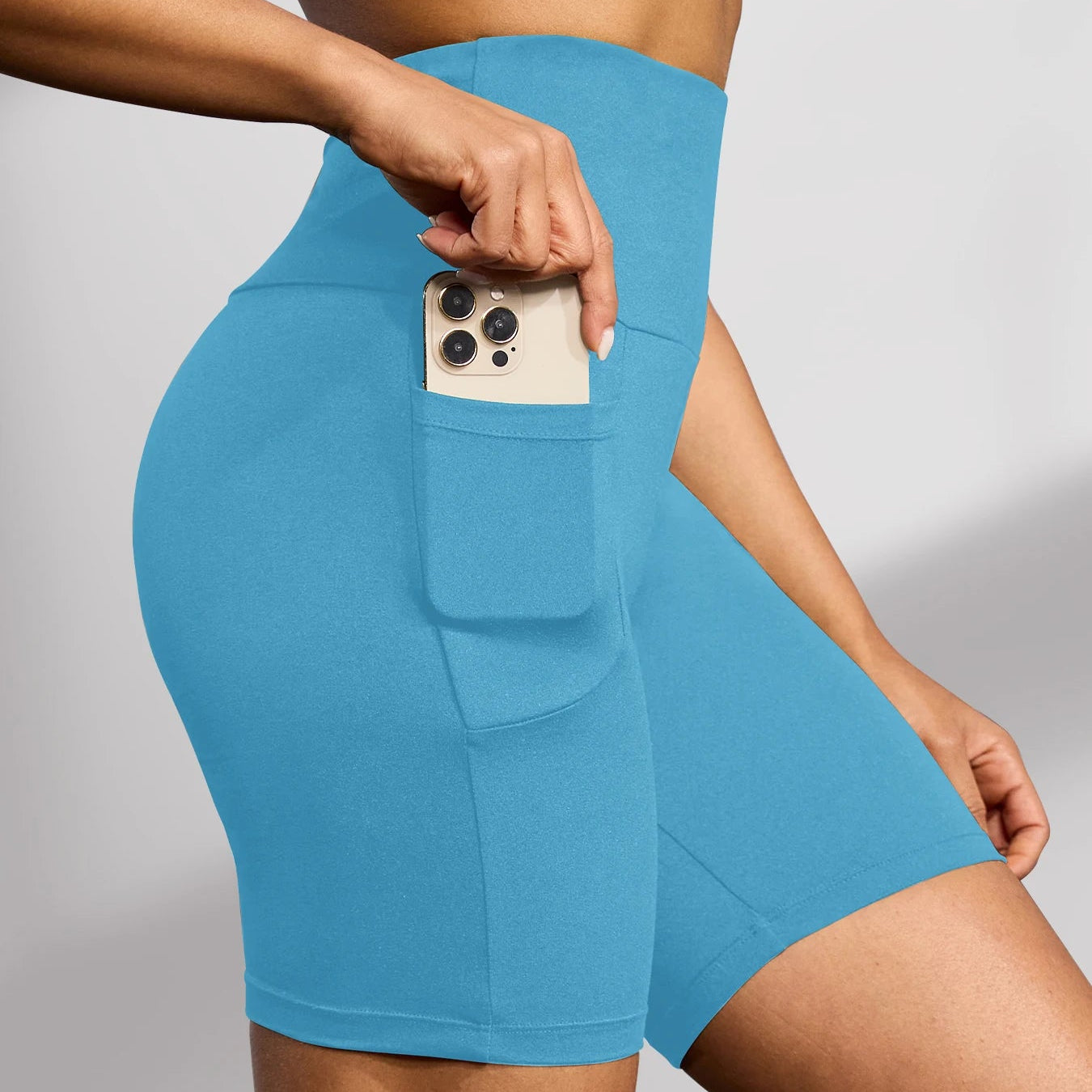 High Waisted Biker Shorts for Women