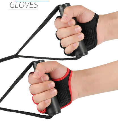 Weight Lifting Wristband Gloves