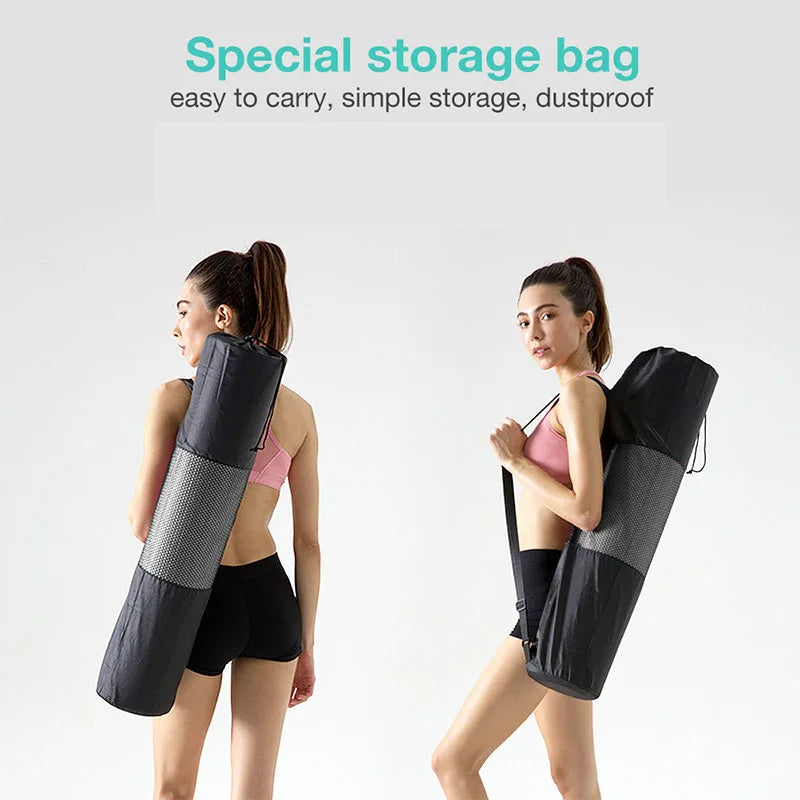 Thick Two-Color Non-Slip TPE Yoga Mat