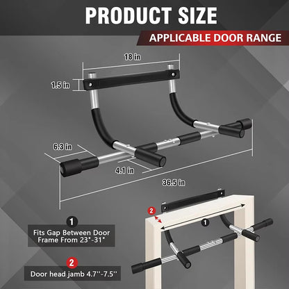 Indoor Horizontal Pull-Up Bar