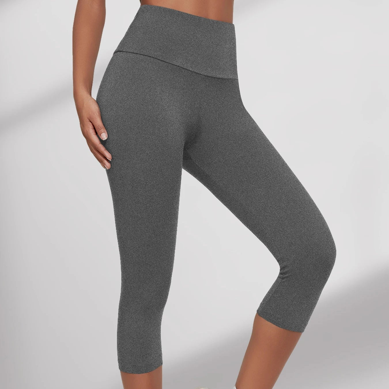 Women’s High Waisted Capri Workout Leggings