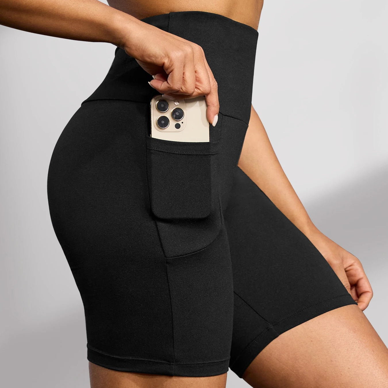 High Waisted Biker Shorts for Women